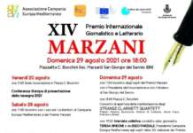 Al via la XIV edizione del Premio Marzani: il programma