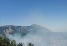 Ancora allarme incendi nel Sannio, ad Airola necessario l’intervento del mezzo aereo