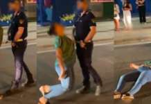 Donna finge di svenire davanti al vigile e urla: “Toccami a me”. Follia al concerto di Pezzali – VIDEO