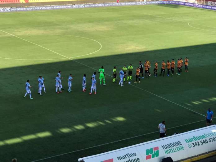 Benevento-Spal formazioni