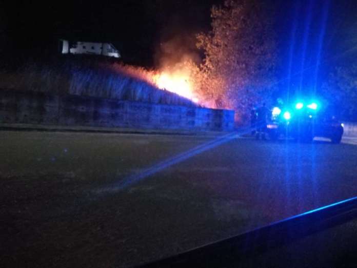 incendio Via Liborio Pizzella