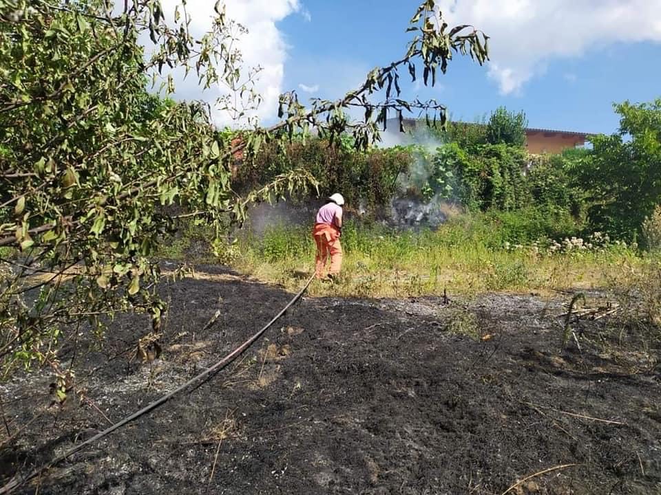 incendio cava de tirreni