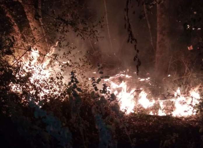 incendio pesco sannita
