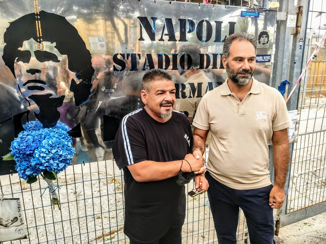 maresca e hugo maradona
