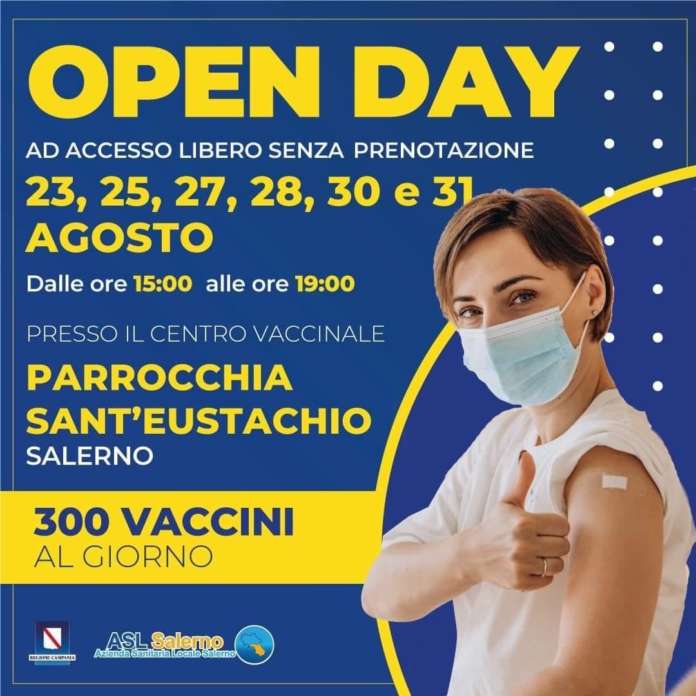 open day vaccini salerno