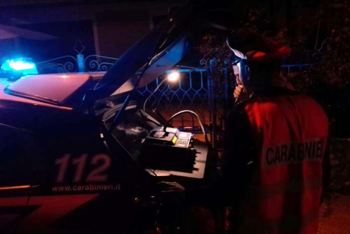 carabinieri-posto di blocco
