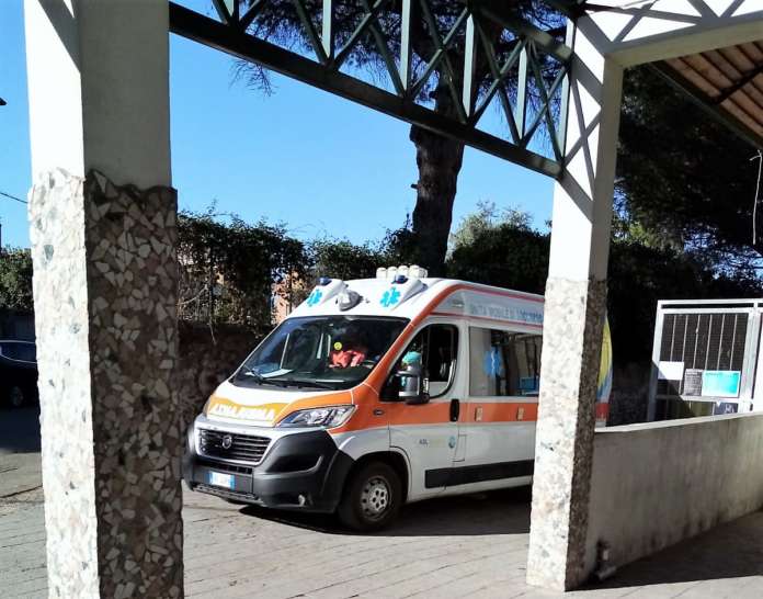 Ambulanza a scuola