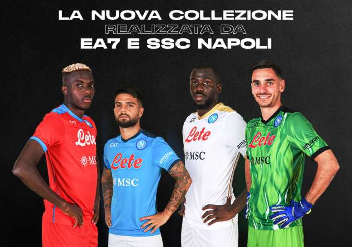 nuova collezione ea7 napoli