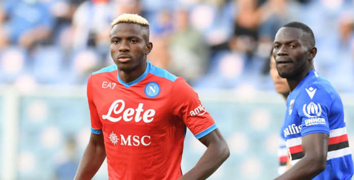 Osimhen - foto ssc Napoli