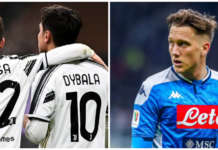 Napoli-Juve: Dybala in forse, Chiesa out. Spalletti recupera Zielinski