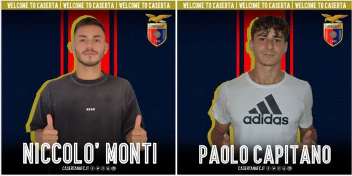 Monti e Capitano alla Casertana