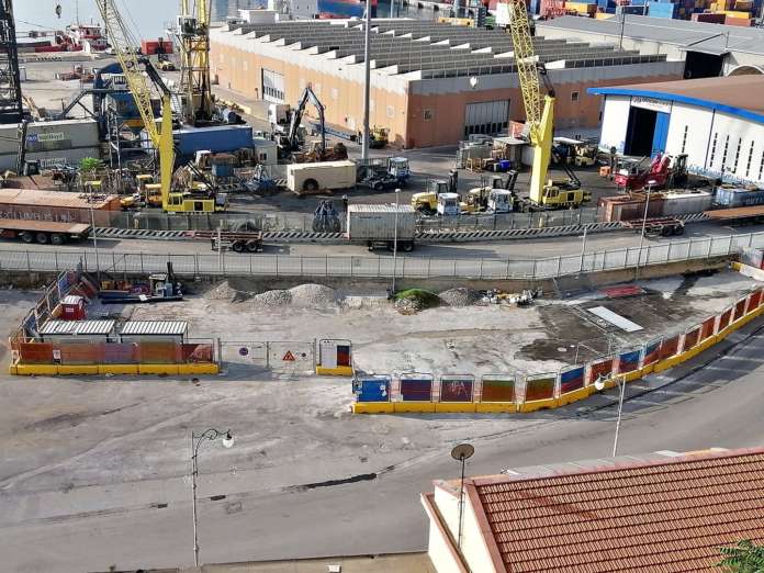 Via Ligea cantiere