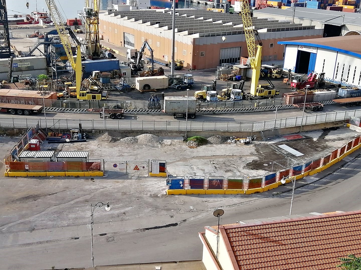 Via Ligea cantiere