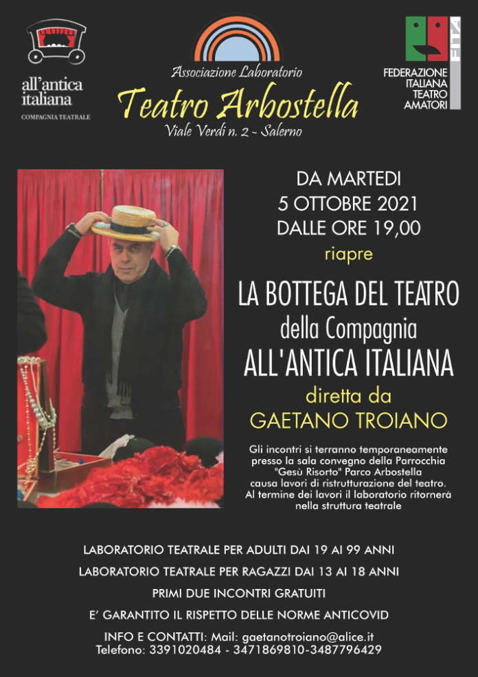Volantino Laboratorio Teatrale2