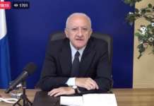 Covid, De Luca: “Campania resta bianca, siamo orgogliosi”