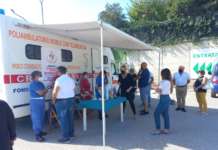 Screening sanitari e visite gratuite questa mattina a Pacevecchia e Casa del Reduce