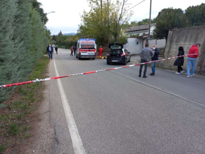 incidente centauro sant'angelo a cupolo