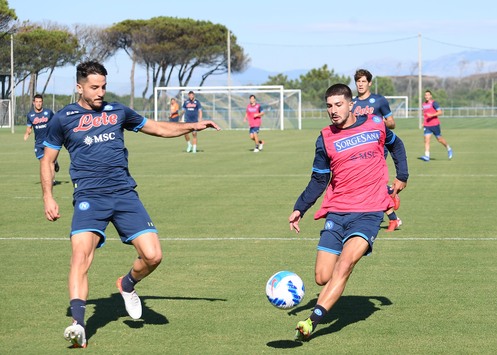 napoli allenamento manolas