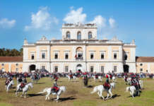 Cavalli&cavalieri, carosello storico nella Reggia di Carditello
