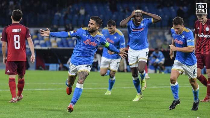 insigne gol Legia Europa League