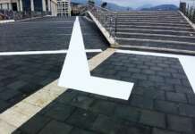 Piazza: percorsi tattili, platani e sopralluogo Salerno Mobilità