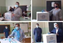 Elezioni Benevento: hanno già votato i quattro candidati a sindaco (FOTO)
