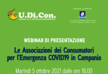 “Le Associazioni dei Consumatori per l’emergenza Covid in Campania”, martedì il webinar