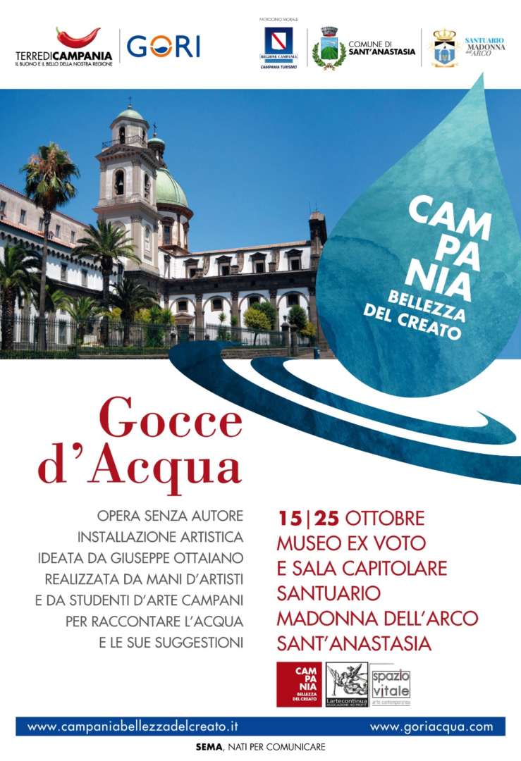 locandina gocce d'acqua