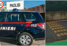 Sorpreso a smontare un dosso artificiale, 45enne arrestato per furto aggravato