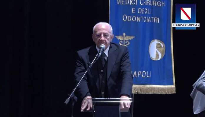 De Luca al giuramento dei medici