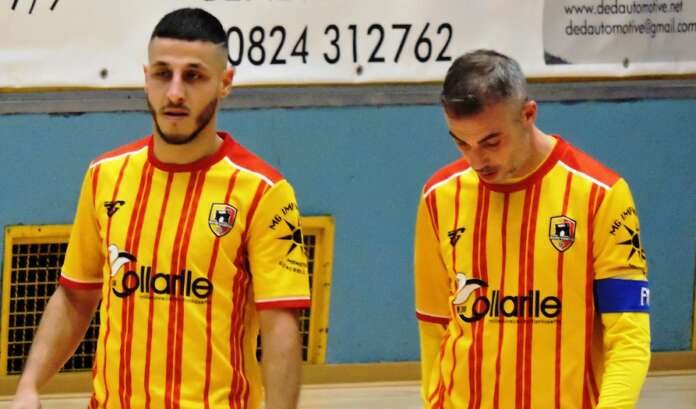 Emanuele Volonnino e il capitano Vincenzo Botta, entrambi in gol nel 4-3 contro il Nordovest