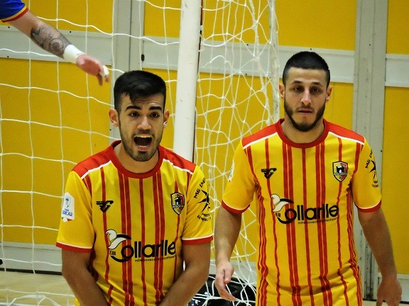Lucas Mejuto ed Emanuele Volonnino, autori di una tripletta a testa nella sfida di Ortona