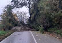 Tocco Caudio: chiusa al traffico la S.P. 109 Vitulanese
