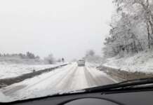 Maltempo: prima nevicata nel Sannio, pioggia da 48 ore