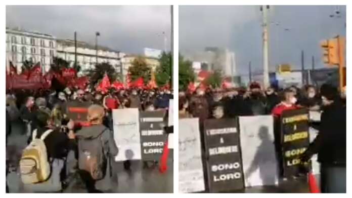 corteo napoli
