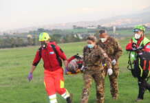 Elicotteri in azione alla ricerca dei dispersi: è iniziata l’esercitazione Sater