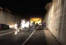 Fortorina: scontro tra auto e furgone, tre feriti
