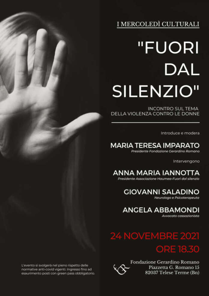 fuori dal silenzio