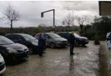 Covid e maltempo: nel Sannio la messa è in modalità drive-in