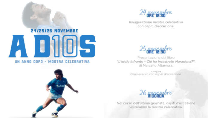mostra celebrativa Maradona