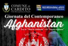 A Cardito la tela pittorica più grande in Italia a favore del popolo afghano