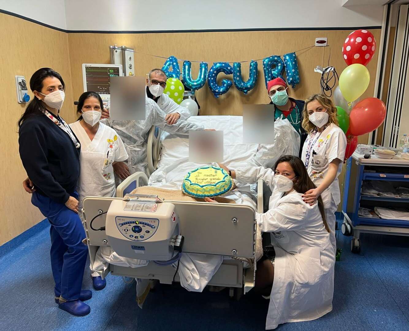 bimbo covid ospedale napoli