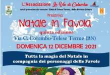 A Telese Terme il Natale in Favola allestito dall’Associazione Le Vie di Colombo