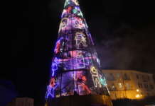 S’illumina il Natale beneventano nelle strade del centro storico (FOTO)