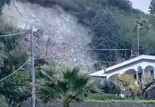 Frana a Ischia, sono otto le persone sfollate