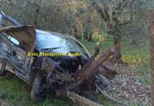 Buccino: incidente sulla strada provinciale, 27enne in rianimazione