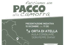 Orta di Atella, con il ‘pacco alla camorra’ un nuovo modello di economia