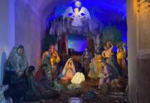 Salerno, riapre il presepe dipinto di Carotenuto