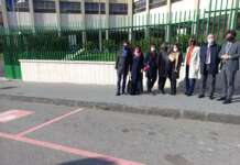 Due nuovi stalli rosa nei pressi del Tribunale di Benevento (FOTO)