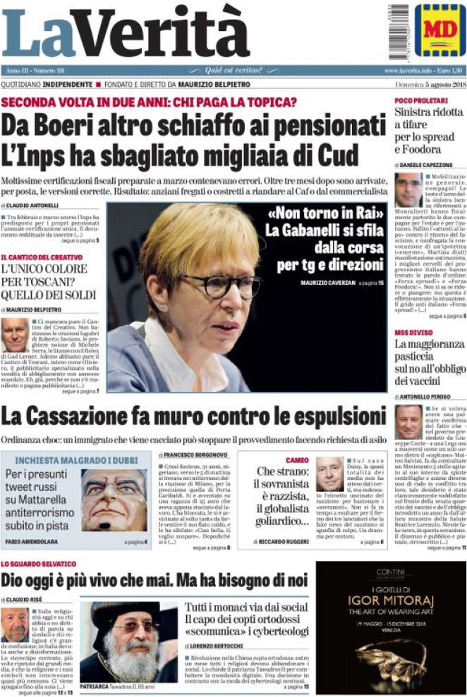 Rassegna stampa i principali titoli dei quotidiani in edicola oggi